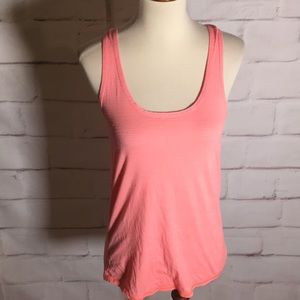 Lululemon Striped Open Back Tank Top